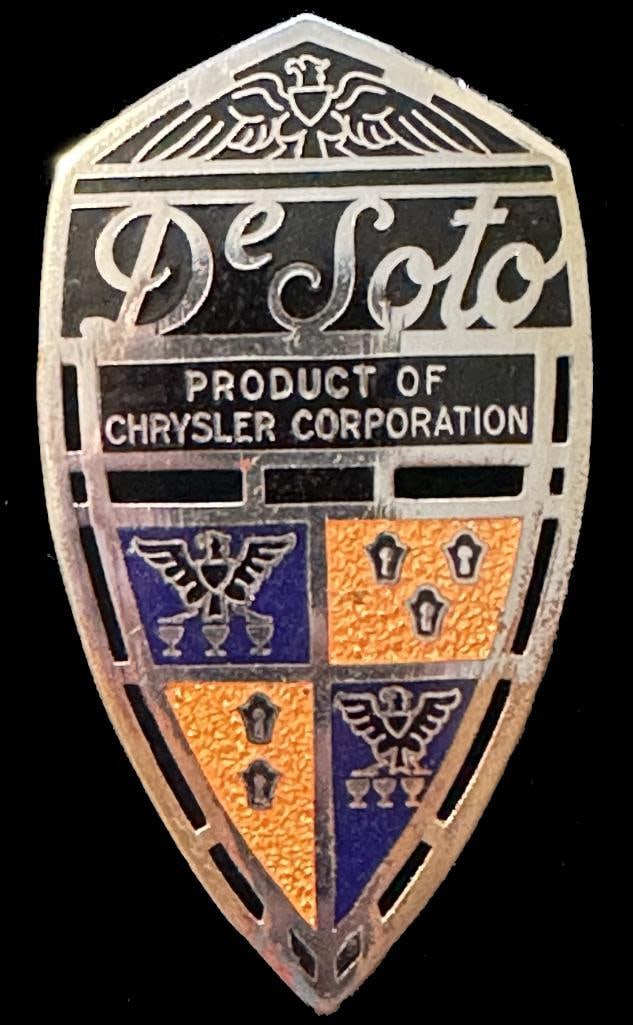 DeSoto Radiator Emblem (1 of 2)