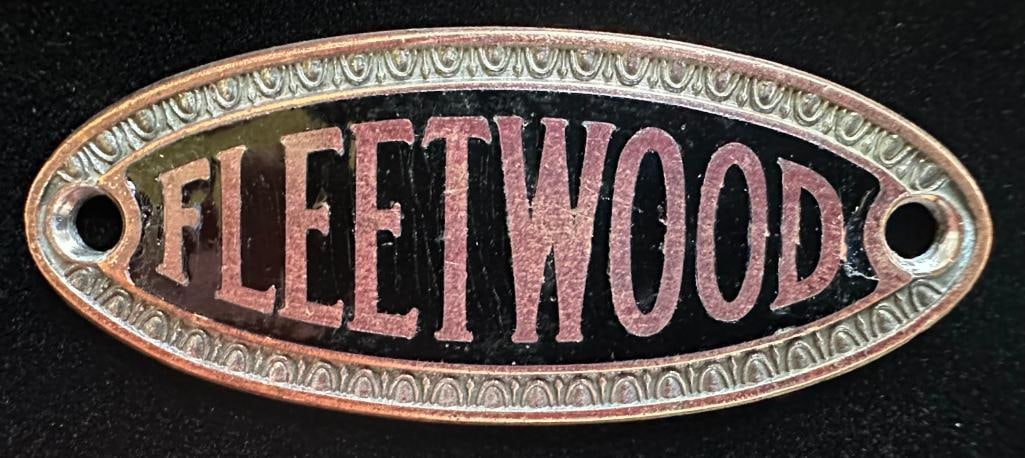 Fleetwood Body Maker Plate (1 of 2)