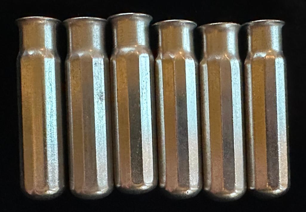 Nickel Tire Valve Dust Caps (6) (1 of 1)