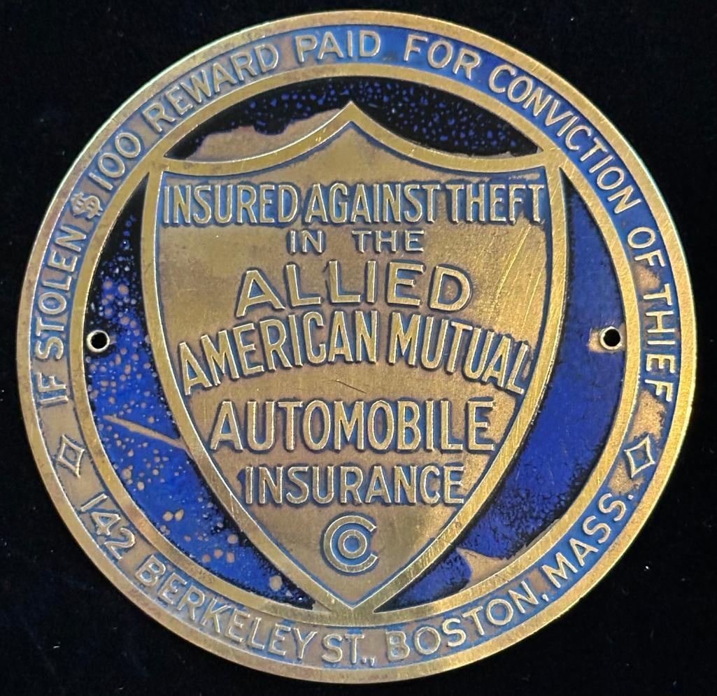 Allied American Mutual Automobile Insurance Badge (1 of 2)