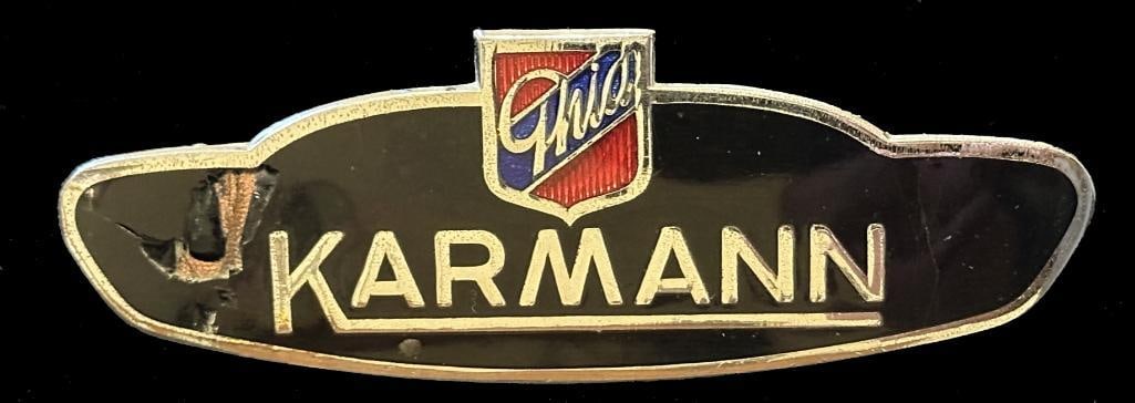 Karmann Ghia Emblem (1 of 2)