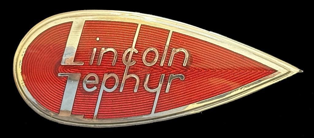 Lincoln Zephyr Side Panel Emblem (1 of 2)