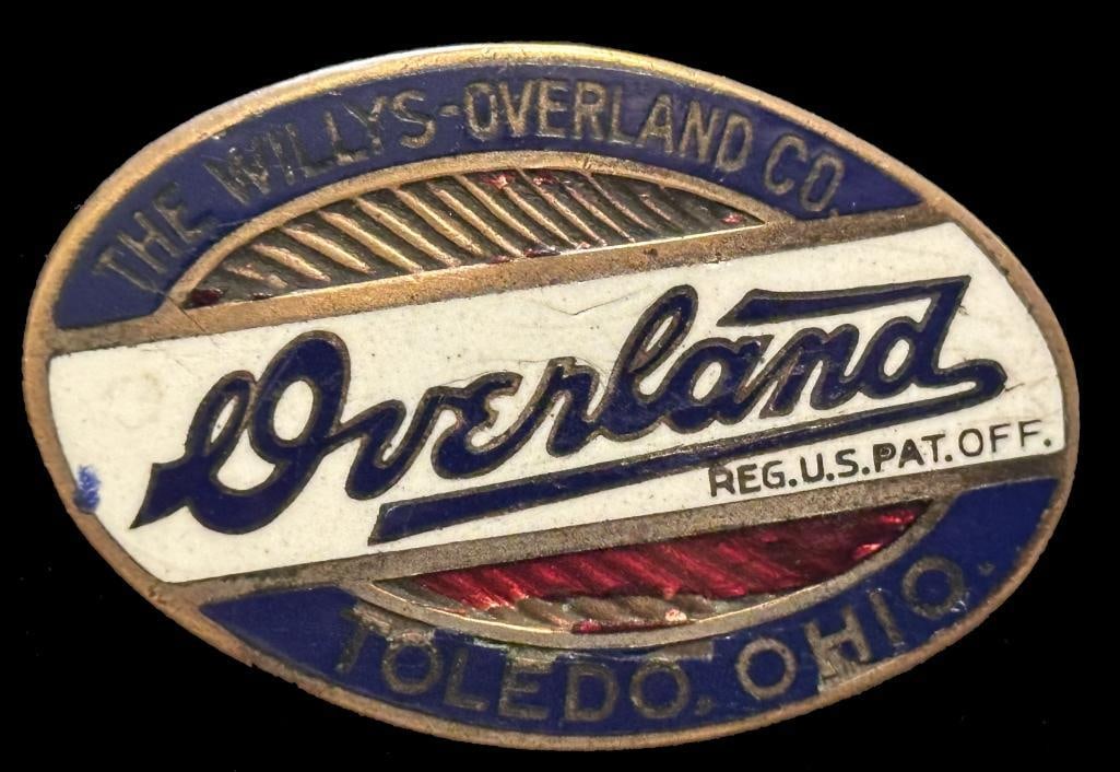 Overland Radiator Emblem (1 of 2)