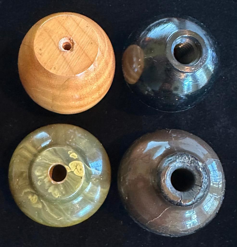 Bakelite and Wood Gear Shift Knobs - 2