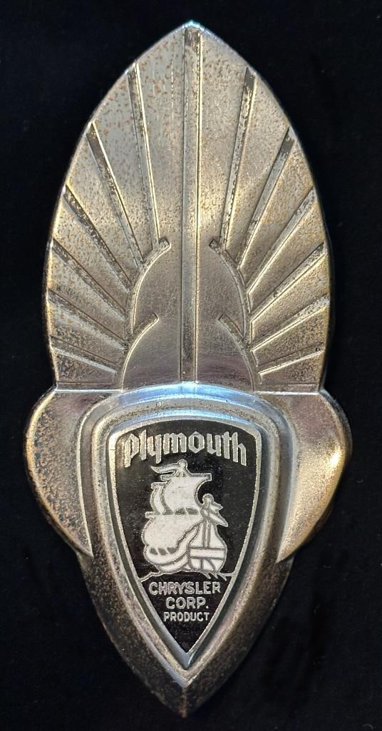Plymouth Radiator Emblem (1 of 2)
