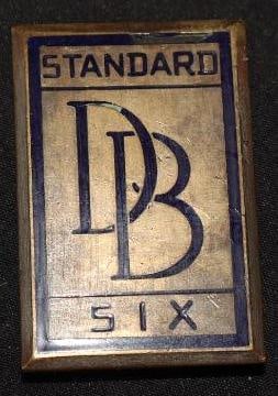 1928-29 Dodge Brothers " Standard Six " Radiator Emblem (1 of 2)