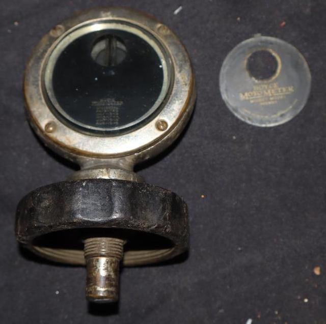 Group Of 2 Boyce Moto Meter & Face Plate (1 of 4)