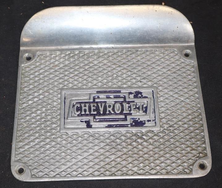 Early Chevrolet Embossed Running board Step (1 of 2)