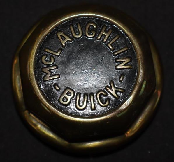 McLaughlin Buick Threaded Automobile Hubcap (1 of 2)