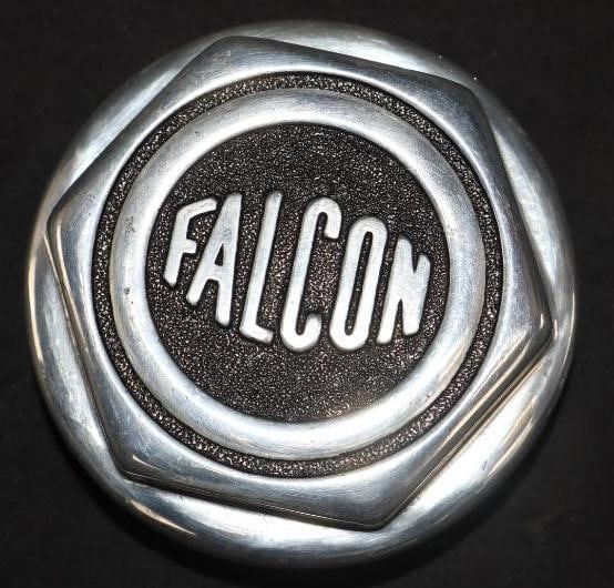 Falcon Threaded Automobile Hubcap (1 of 2)