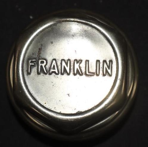 Franklin Threaded Automobile Hubcap (1 of 2)