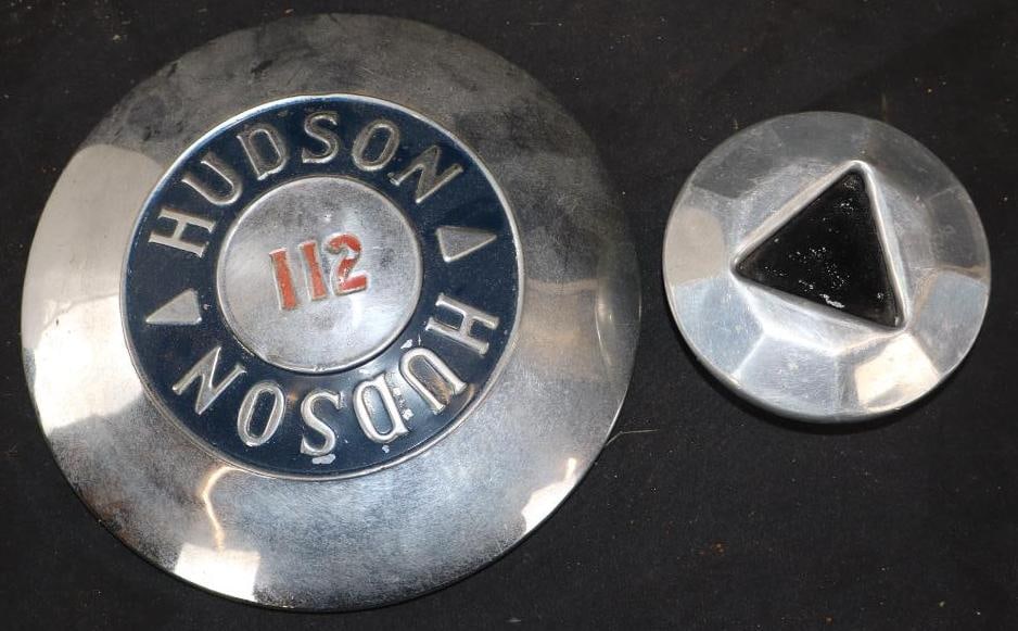 Group Of 2 Hudson Hubcap Wheel Covers (1 of 2)