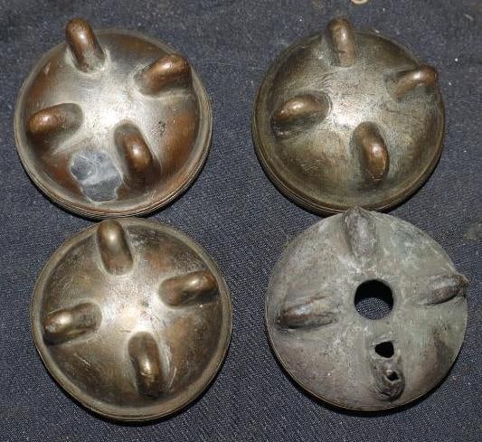 Group Of 4 Threaded Automobile Radiator Caps (1 of 2)