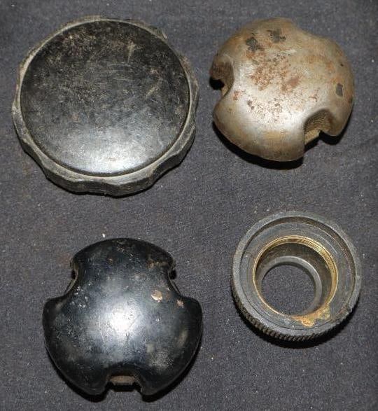 Group Of 4 Different Automotive Caps (1 of 2)