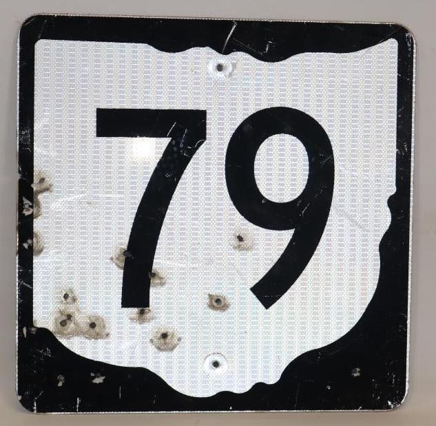 Ohio State Route 79 Retired Street Sign (1 of 4)