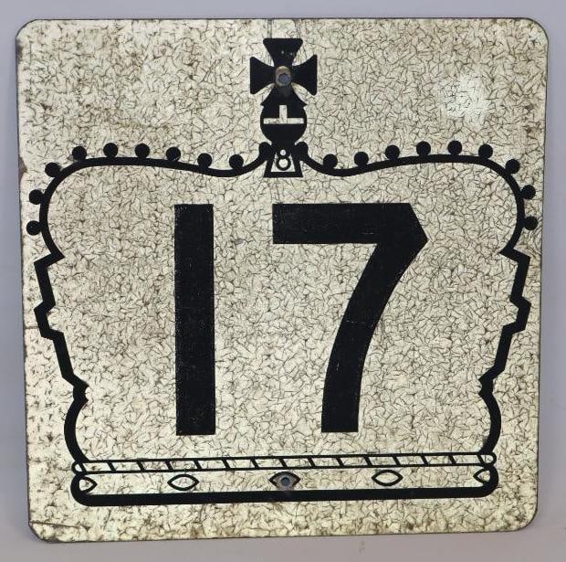 Ontario Kings Highway Route 17 Route Sign (1 of 2)