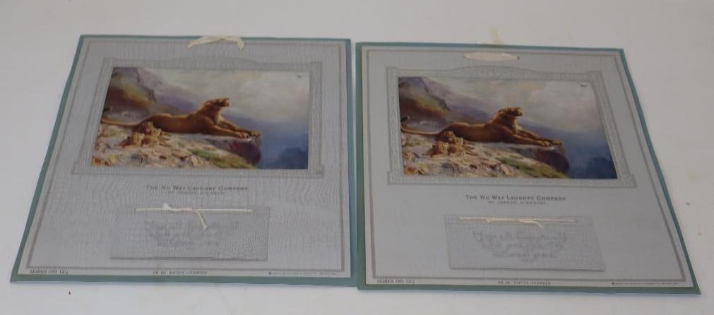 Group of 2 1926 Thomas D. Murphy Calendar Company Advertising Salesmans Sample Calendars with St.: 10.75" x 13.25" each