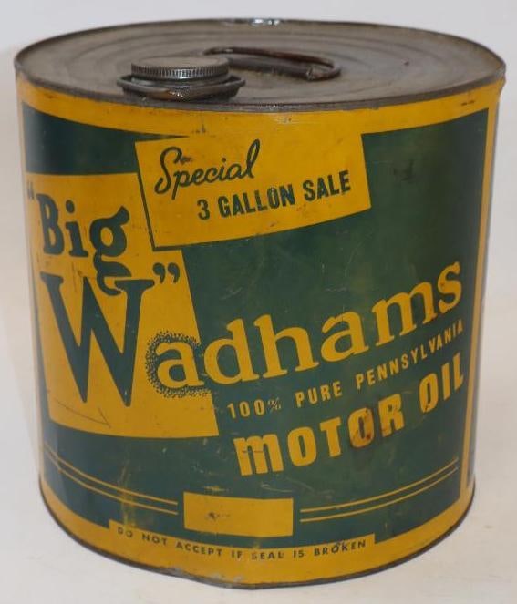 Wadhams Big W 3 Gallon Special Oil Can: 10" x 10" x 9.5"
