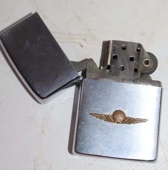 Shell Oil Aviation Advertising Zippo Lighter - 3