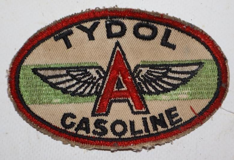 Tydol Flying A Gasoline Shirt Patch: 4" x 2.5"