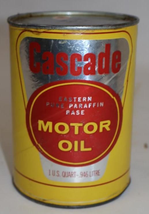 Cascade One Quart Composite Oil Can: Empty. 32oz