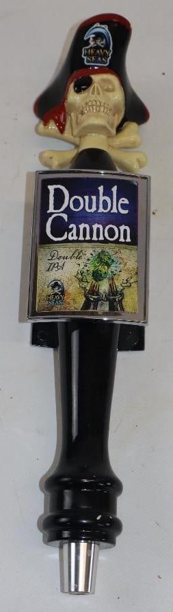 Double Cannon Heavy Seas Pirate Advertising Beer Tap (1 of 4)