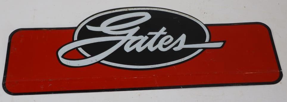 Gates Belts SST Rack Topper Sign: 17.5" x 6.5"