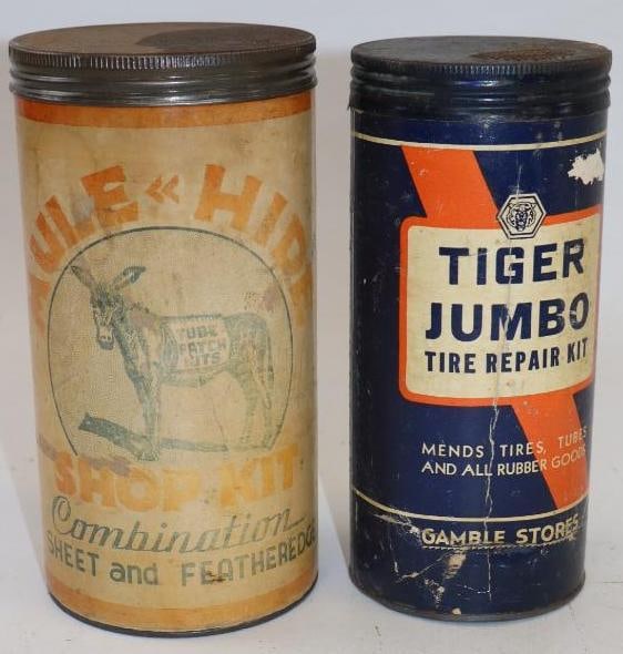Group of 2 Mule Hide & Tiger Tire Repair Kits (1 of 2)