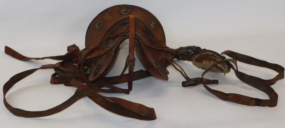 1910's - World War 1 U.S Calvary McClellan War Horse Leather Saddle: 19" x 13" x 10" is marked 11" seat