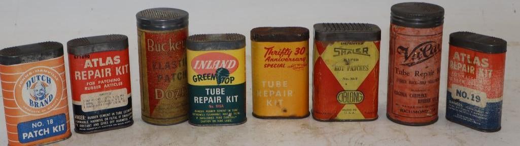 Group of 8 Different Tire Tube Repair Kits (1 of 5)