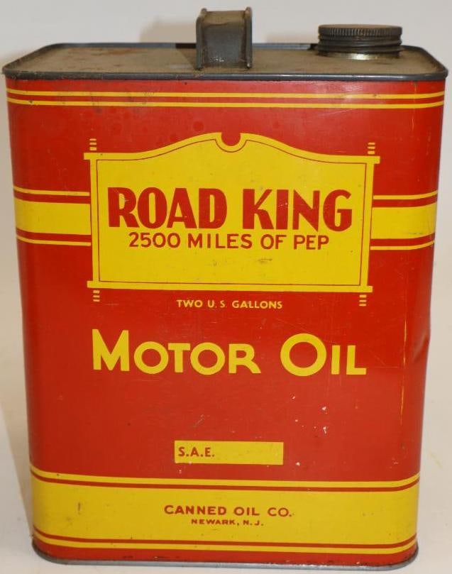 Canned Oil Road King Two Gallon Oil Can (1 of 4)