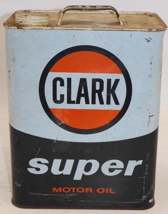 Clark Super Two Gallon Oil Can: 8.5" x 5.5" x 11.5"