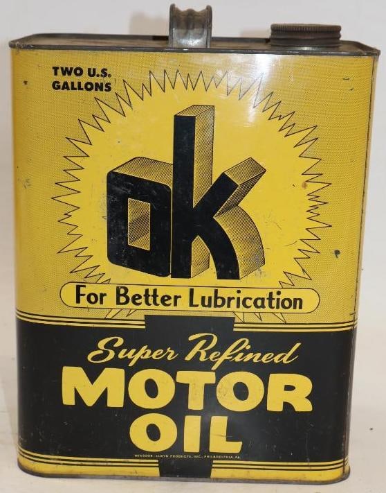 OK Super Refined Two Gallon Oil Can (1 of 4)
