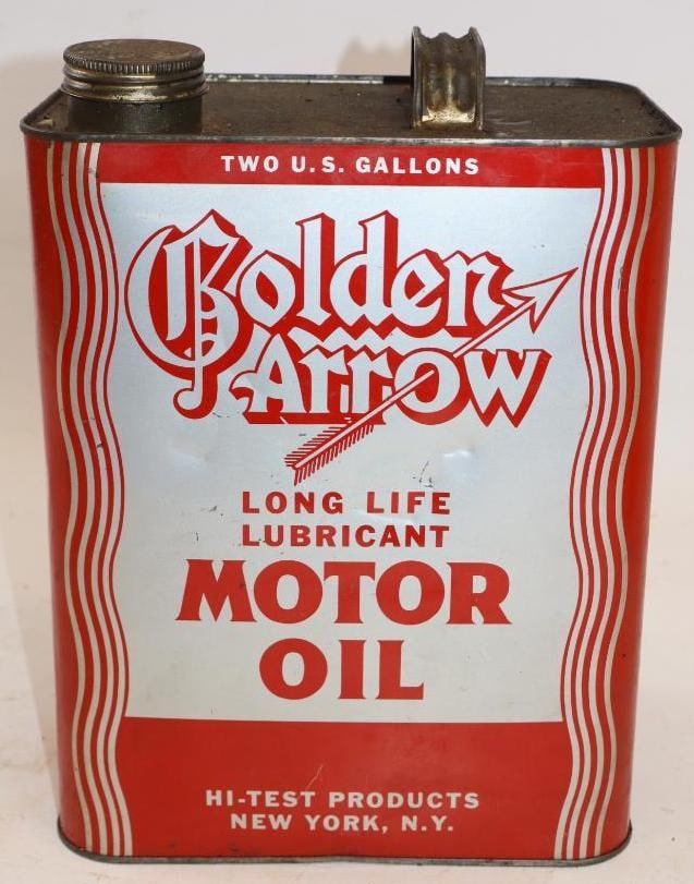 Hi Test Golden Arrow Two Gallon Oil Can (1 of 4)