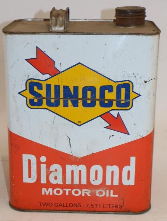 Sunoco Diamond Two Gallon Oil Can (1 of 4)