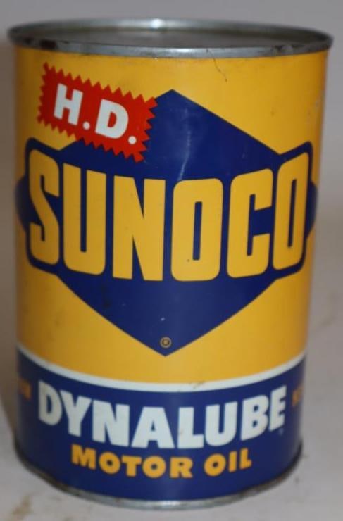 Sunoco Dynalube HD One Quart Metal Oil Can (1 of 4)