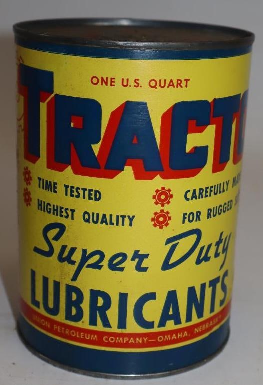 Tracto Super Duty One Quart Composite Oil Can: Empty. 32oz
