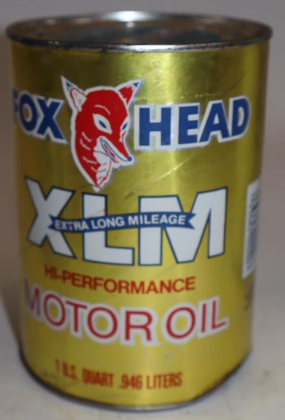 Fox Head XLM One Quart Composite Oil Can: Empty. 32oz