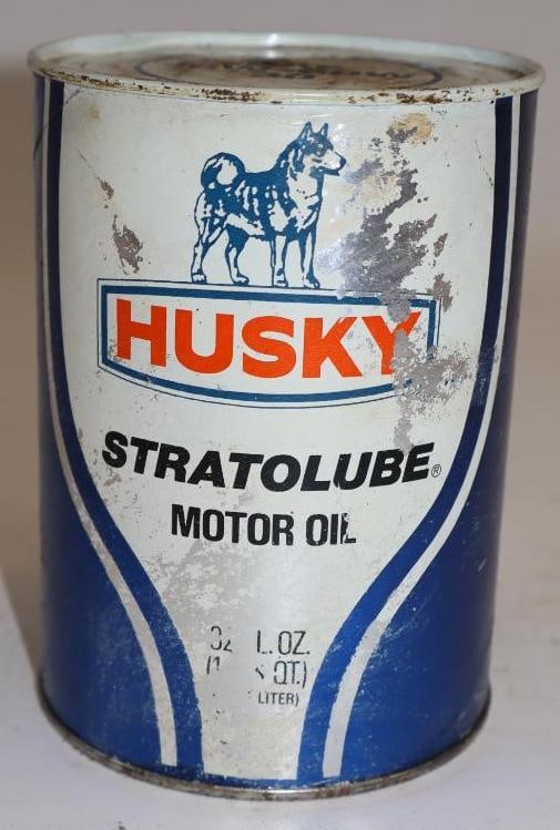 Husky Stratolube One Quart Composite Oil Can: Full. 32oz