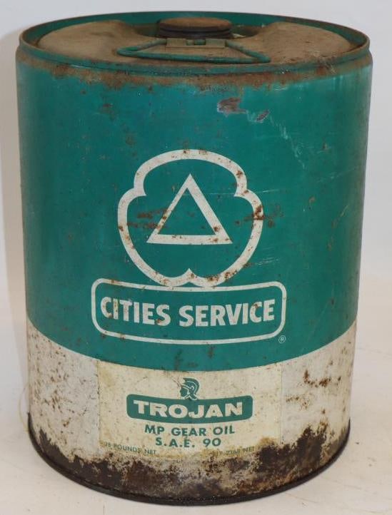 Cities Service Five Thirty Eight Pound Grease Can (1 of 4)