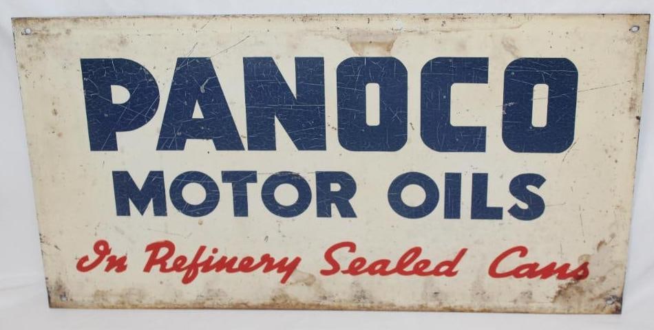 Pan-Am Panoco Motor Oils DST Rack Sign (1 of 6)