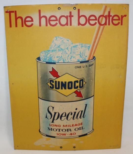 Sunoco Special Motor Oil Advertising Sign (1 of 5)