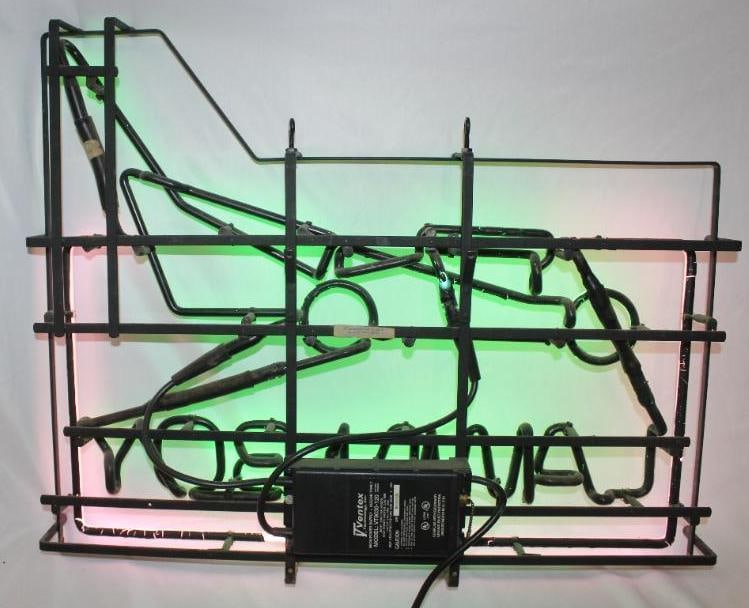 Lawn Boy Lawn Mower Neon Advertising Sign - 6