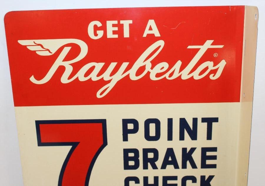 Raybestos 7 Point Brake Check DST Flange Sign - 2