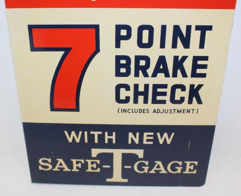 Raybestos 7 Point Brake Check DST Flange Sign - 7