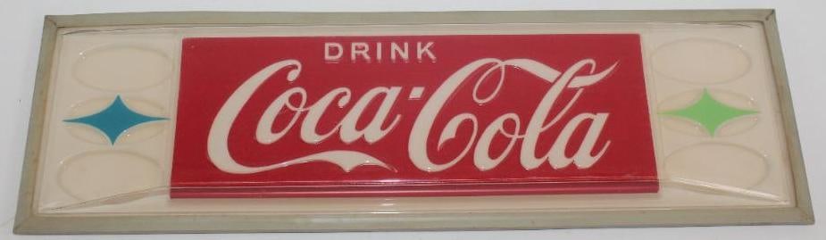 Drink Coca-Cola Vending Machine Panel Sign (1 of 5)