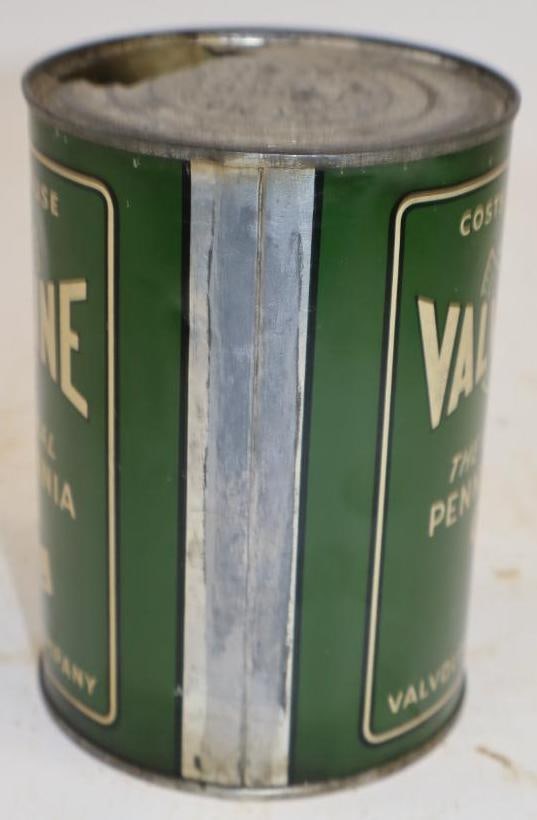 Valvoline 35 Cent Pricer One Quart Metal Oil Can - 4