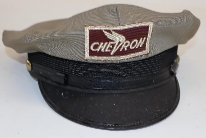 Chevron Gas Station Attendant Hat: 7 & 1/8"