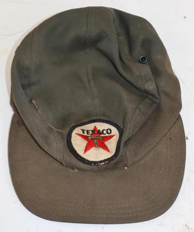Texaco Service Station Attendant Hat: 7" x 9"