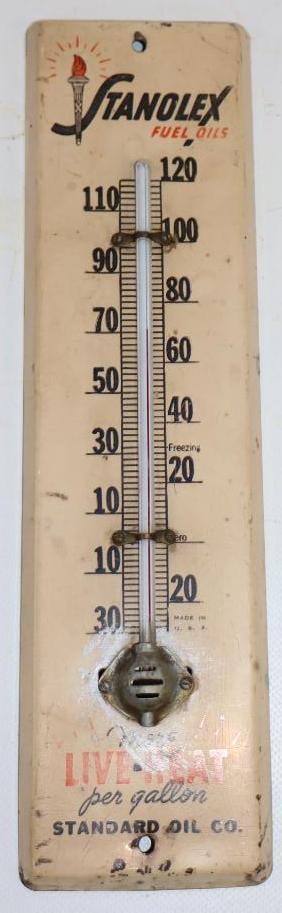 Stan O Lex Fuel Oil Advertising Thermometer (1 of 4)